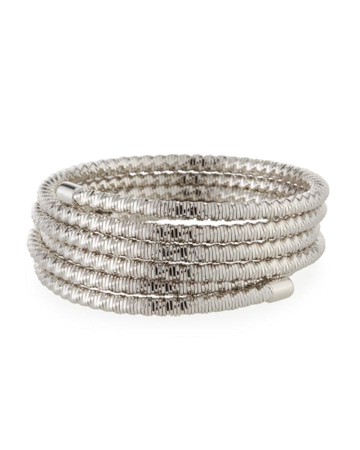 Textured Coil Bracelet