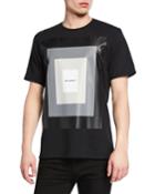 Men's Frame Logo Print Short-sleeve T-shirt