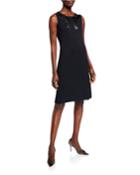 Santana Knit Dress W Faux