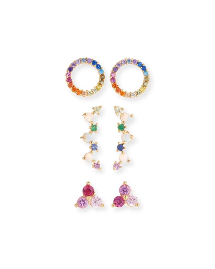 Rainbow Earrings,