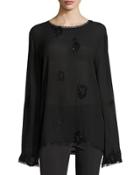 Beaded Georgette