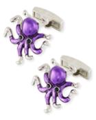 Purple Octopus Cuff