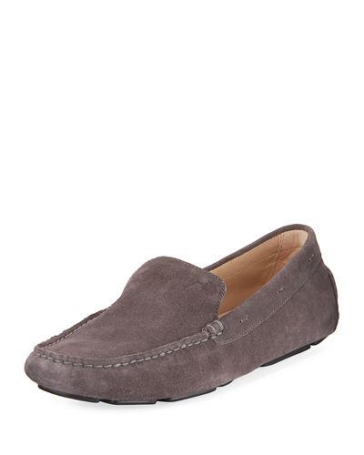Stitched Suede