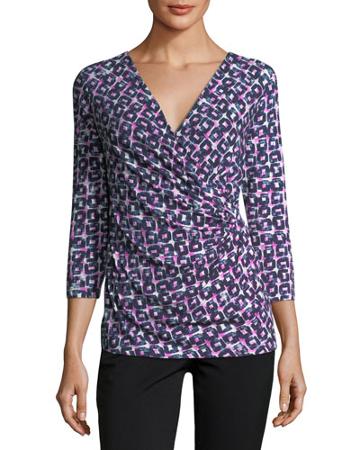 Groundwork Faux-wrap Top