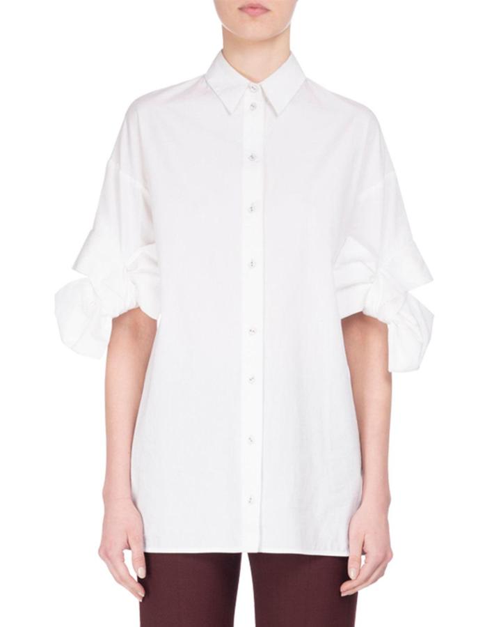 Bow-cuff Cotton
