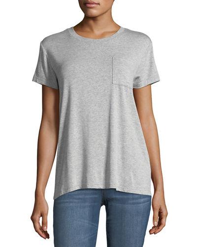 Patch-pocket Jersey Tee