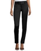Cadence Zip-hem Straight-leg Trousers