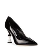Rlily Patent Pointed Pumps