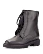 Connelly Leather Combat Boot, Black