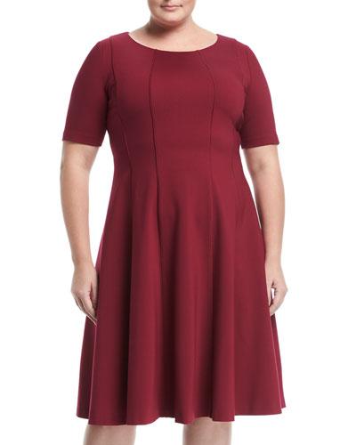 Bev Short-sleeve Dress,
