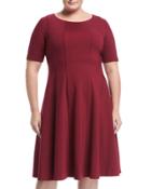 Bev Short-sleeve Dress,