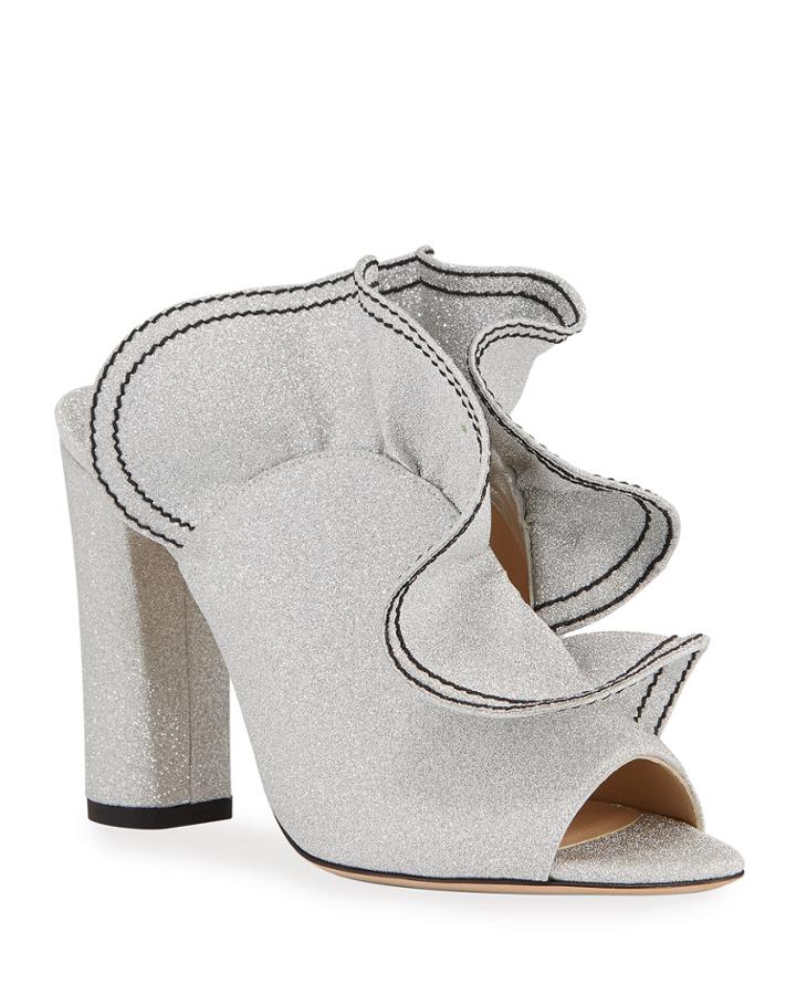 Haile Metallic Ruffle