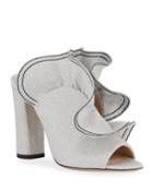 Haile Metallic Ruffle