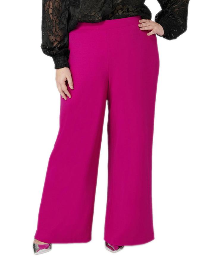 Plus Size Wide-leg Pants