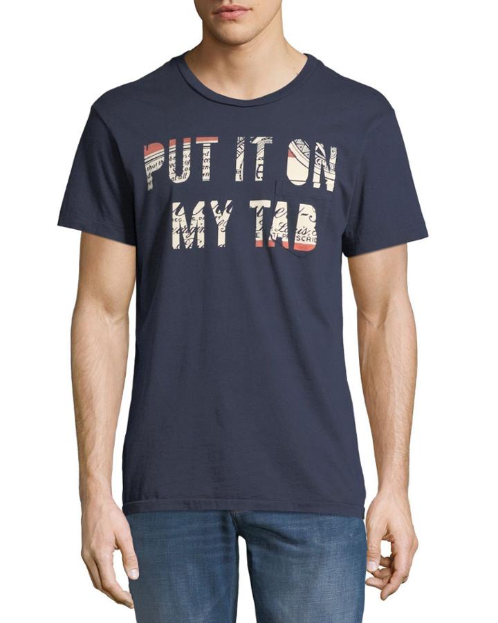 Men's My Tab Graphic Pocket Tee