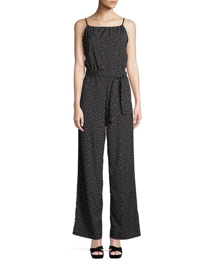Belted Wide-leg Jumpsuit