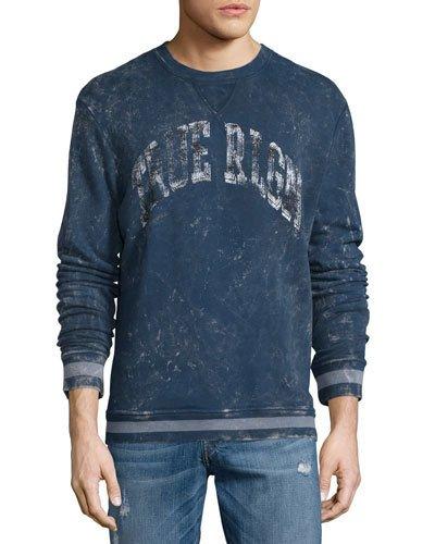 Distressed Logo Crewneck