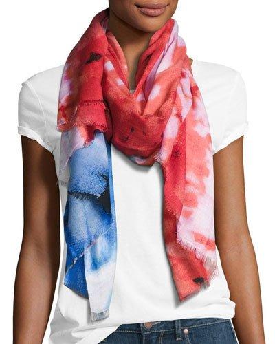 Abstract Tie Dye Flat