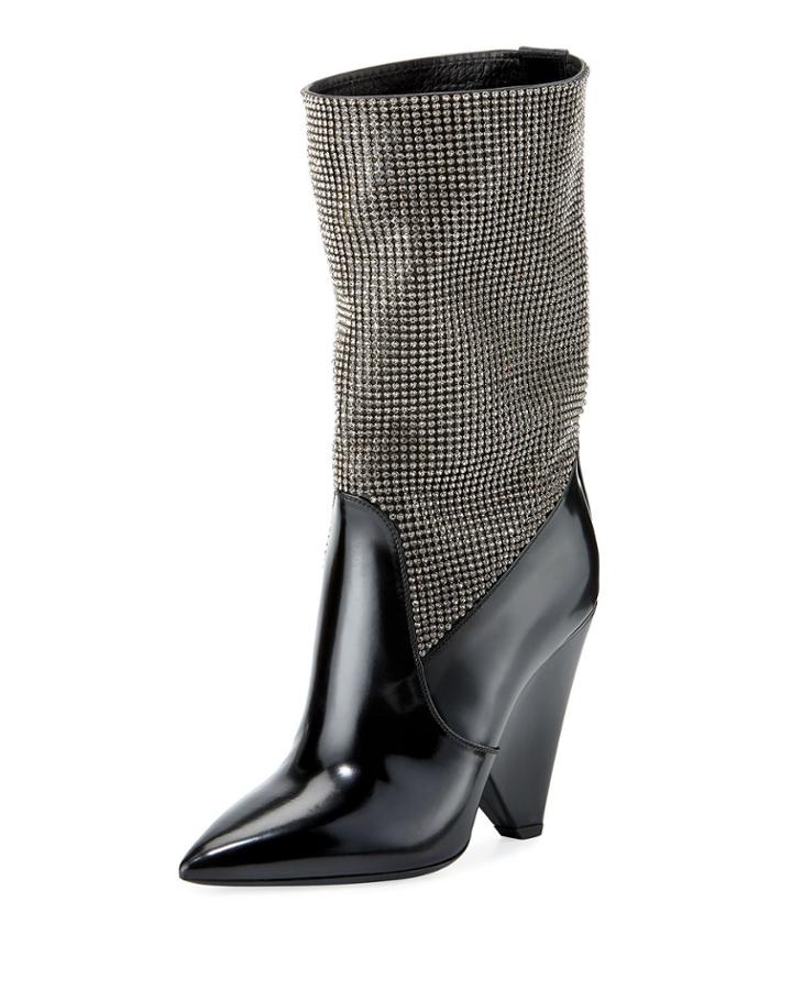Embellished Cone-heel