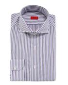 Men's Shadow-striped Cotton Dress