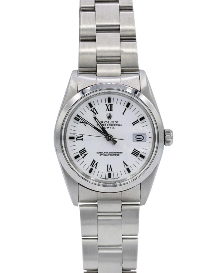 Pre-owned 34mm Men's Oyster Automatic Bracelet Watch