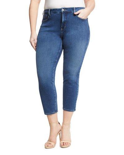 Ira Skinny Ankle Jeans, Blue,