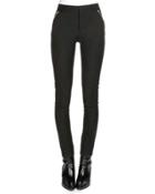 Bias-seamed Skinny-fit Pants