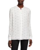 Nicky Checkerboard Print Lace