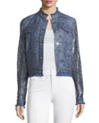 Meggy Lace-sleeve Jacket