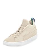 Men's X Big Sean Suede Mid-top Sneakers, White