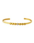 Amulet Pav&eacute; Oval Cuff Bracelet W/ Diamonds