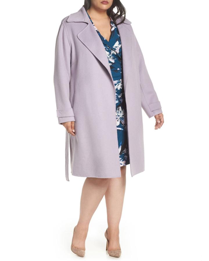 Chloe Double-face Wrap Coat,