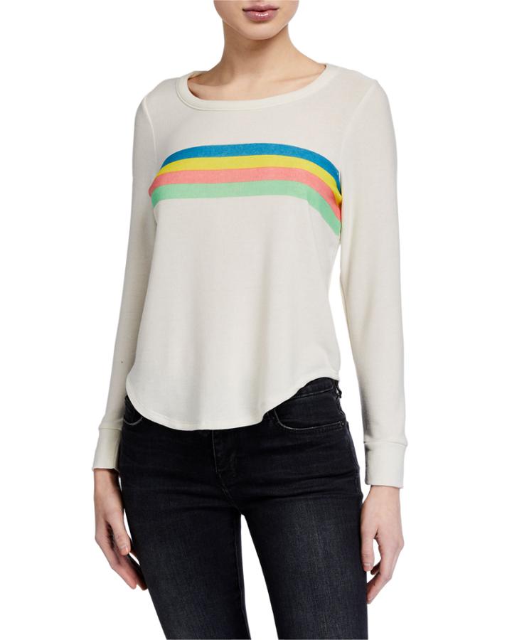 80's Stripe Long