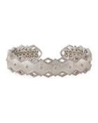 Lisse White Topaz Kite Bangle