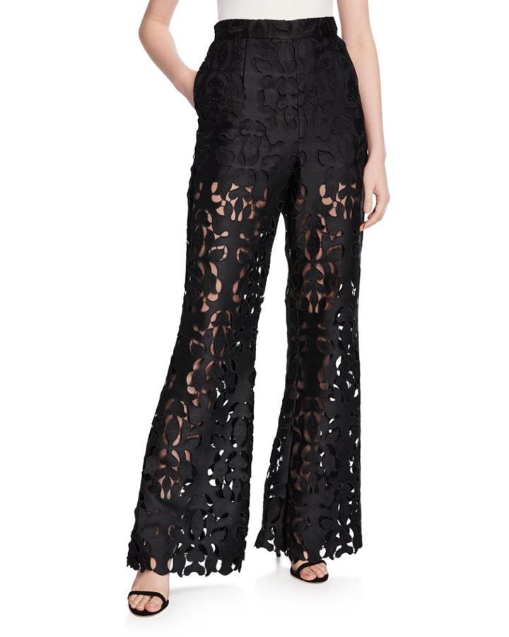 High-waist Cutout Pants