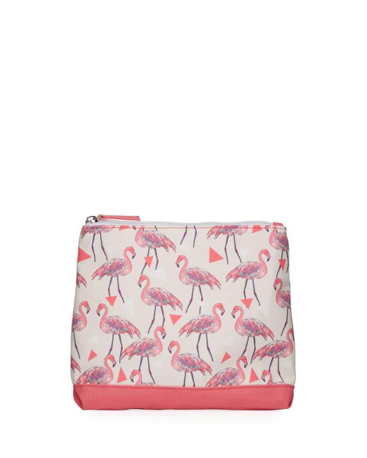 Chloe Flamingo-print Canvas