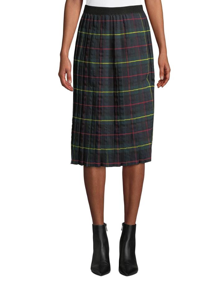 Tartan Pleated