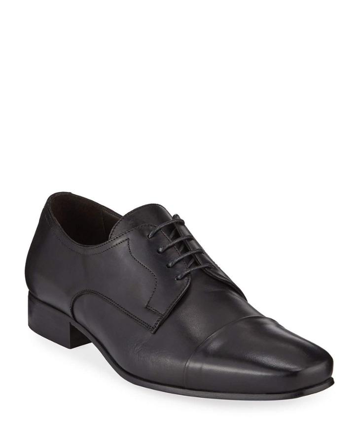 Maritco Leather Cap-toe Oxfords