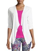 Vita Open-front Jersey Cardigan