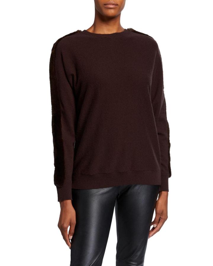 Cashmere Dolman Sweater With
