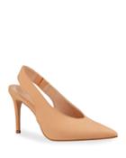 June Suede Slingback Pumps