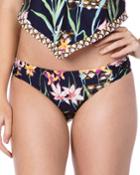 Fiji Floral Mix Shirred Hipster Bikini