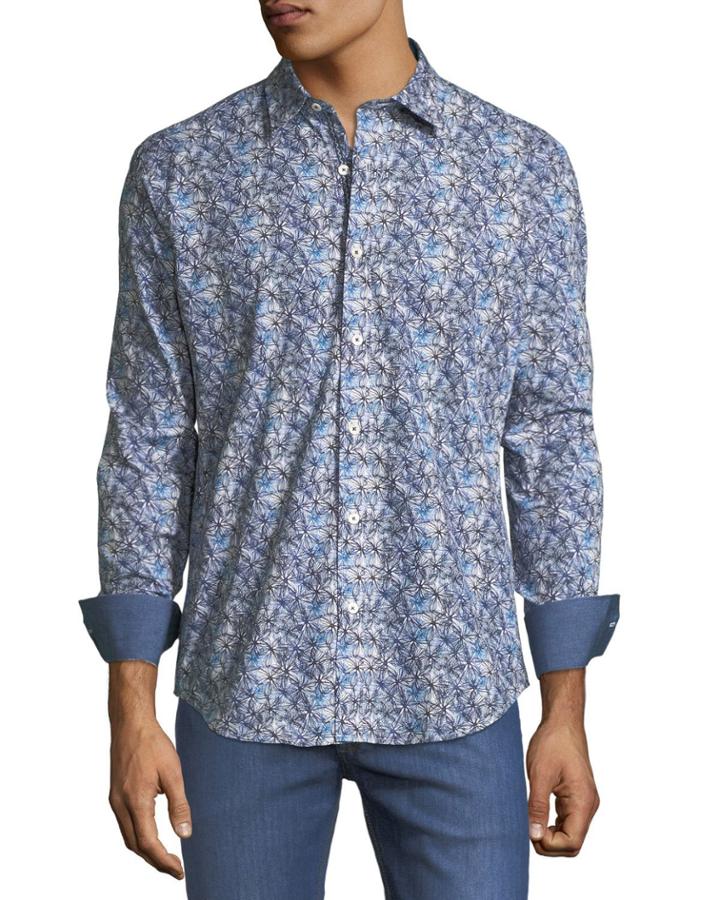 Shaped-fit Floral-sketch
