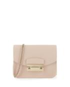 Furla Julia Mini Leather Crossbody Bag, Magnolia, Women's