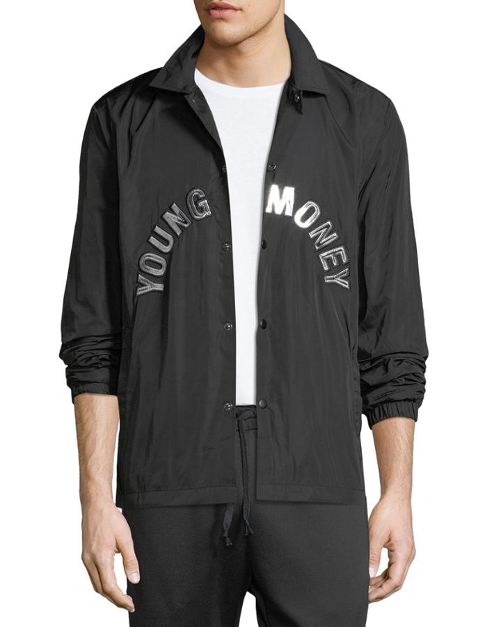Coaches Snap-front Jacket