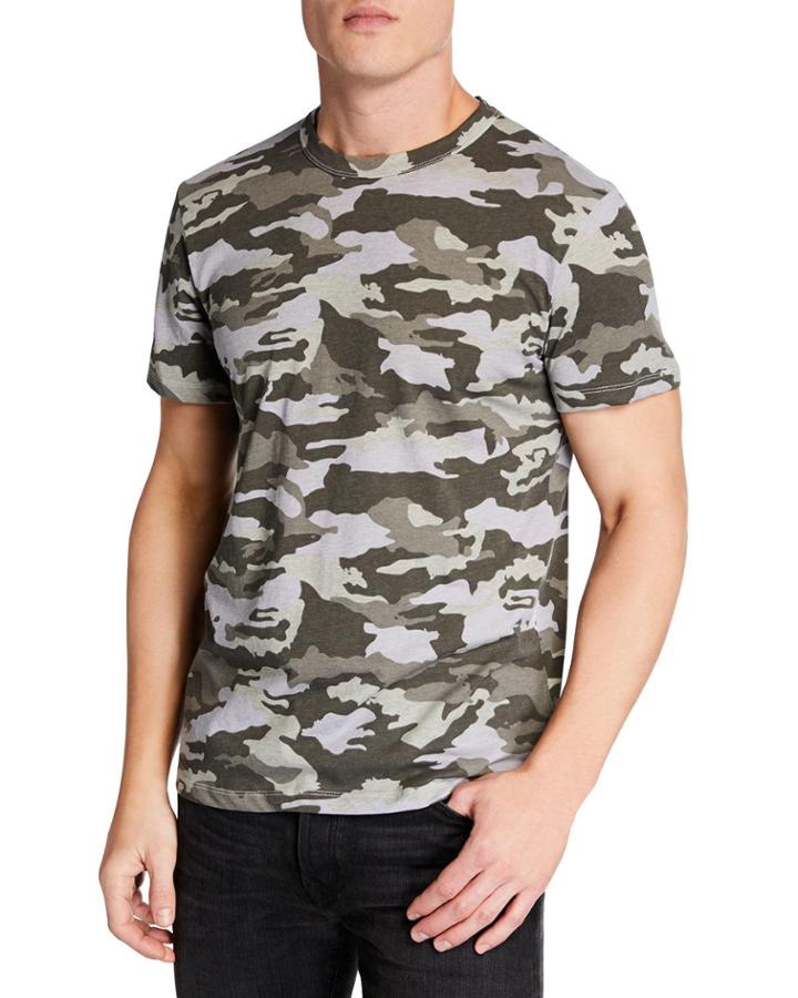 Men's Camo Cotton T-shirt