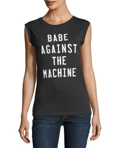 Babe Against The Machine Rocker Tee