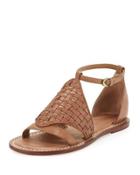 Carrie Woven Leather