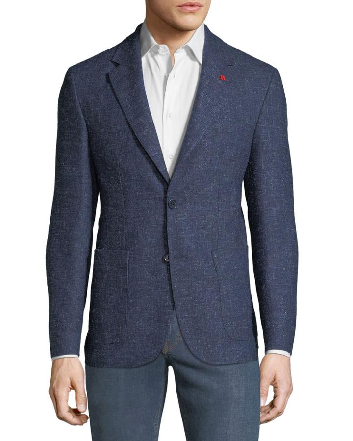 Men's Wool-twill Patch-pocket