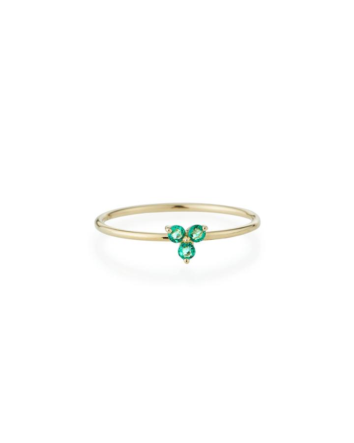 14k Trio-stack Ring,